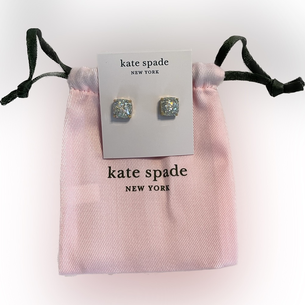 Kate spade glitter earrings